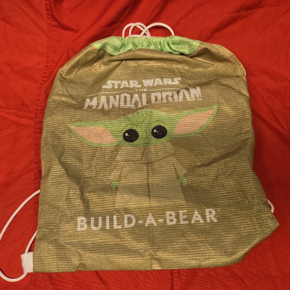 Baby Yoda drawstring bag